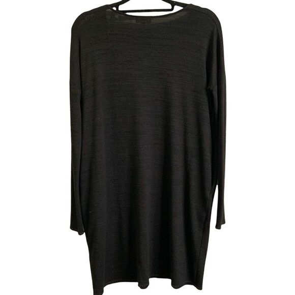 WILFRED FREE Rayon Poly Spandex Blend Knit Mini Dress / Tunic w/Pockets Sz XS - Picture 3 of 10